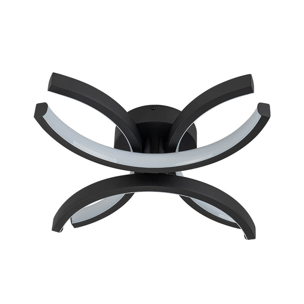 Modern 4 - Light Flower LED Flush Mount Ceiling Light - LightfixturesUAE