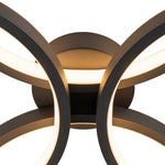 Modern 4 - Light Flower LED Flush Mount Ceiling Light - LightfixturesUAE