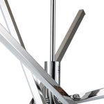 Modern 4 - Light LED Cross Arms Sputnik Chandelier - LightfixturesUAE