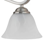 Modern 4 - Light Marble Glass Bell Vanity Wall Light - LightfixturesUAE