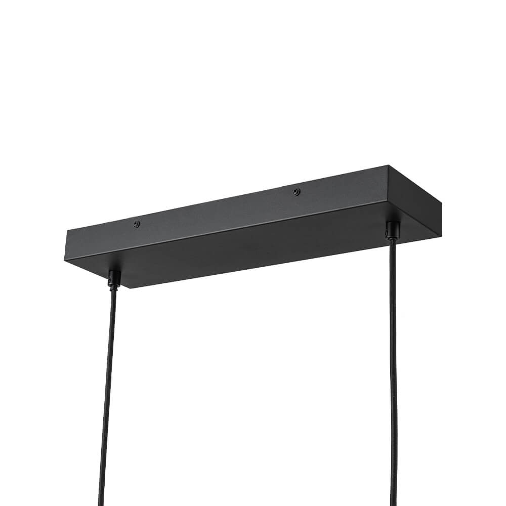 Modern 4 - Light Wood Kitchen Island Linear Chandelier - LightfixturesUAE