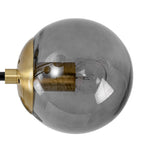 Modern 6 - Lght Bubble Glass Globe Iron Sputnik Ceiling Light - LightfixturesUAE