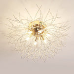 Modern 6/8 Lights Sputnik Crystal Ceiling Chandelier - LightfixturesUAE
