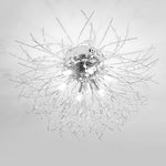 Modern 6/8 Lights Sputnik Crystal Ceiling Chandelier - LightfixturesUAE