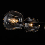 Modern 8 - Light Clear Glass Linear Chandelier - LightfixturesUAE