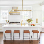 Modern 8 - Light Clear Glass Linear Chandelier - LightfixturesUAE