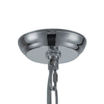Modern 8 - Light Round Glass Crystal Chandelier - LightfixturesUAE