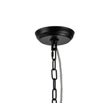Modern 8 - Light Round Glass Crystal Chandelier - LightfixturesUAE