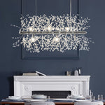 Modern 9/12 Light Linear Sputnik Firework Chandelier - LightfixturesUAE