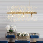 Modern 9/12 Light Linear Sputnik Firework Chandelier - LightfixturesUAE