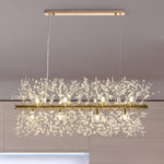 Modern 9/12 Light Linear Sputnik Firework Chandelier - LightfixturesUAE
