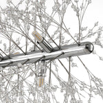 Modern 9/12 Light Linear Sputnik Firework Chandelier - LightfixturesUAE