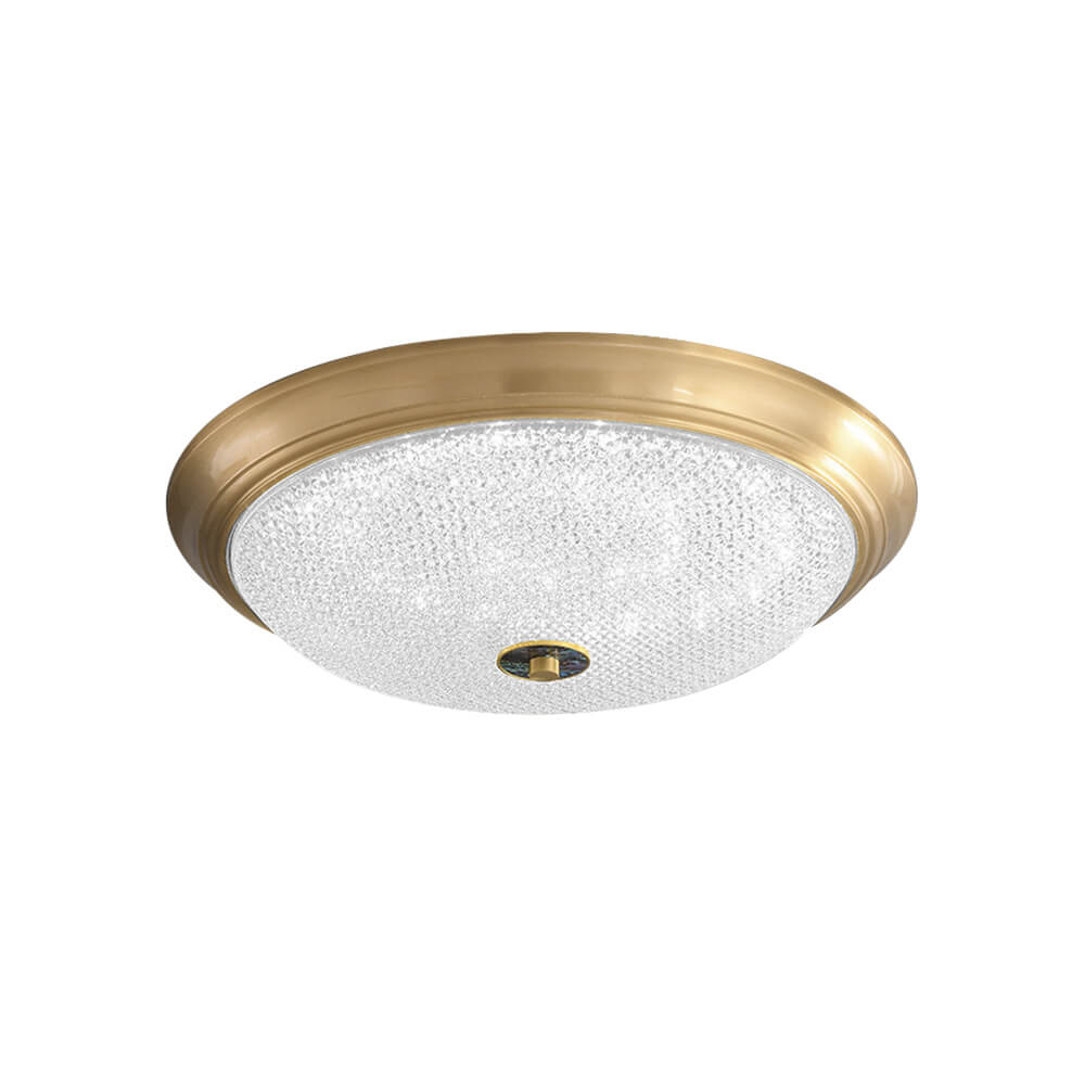 Modern Bowl - Shaped LED Acrylic Flush Mount Ceiling Light - LightfixturesUAE