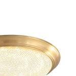 Modern Bowl - Shaped LED Acrylic Flush Mount Ceiling Light - LightfixturesUAE