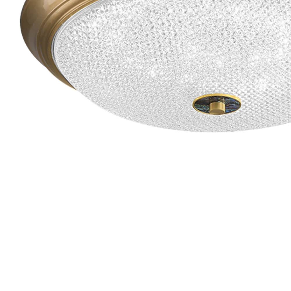 Modern Bowl - Shaped LED Acrylic Flush Mount Ceiling Light - LightfixturesUAE