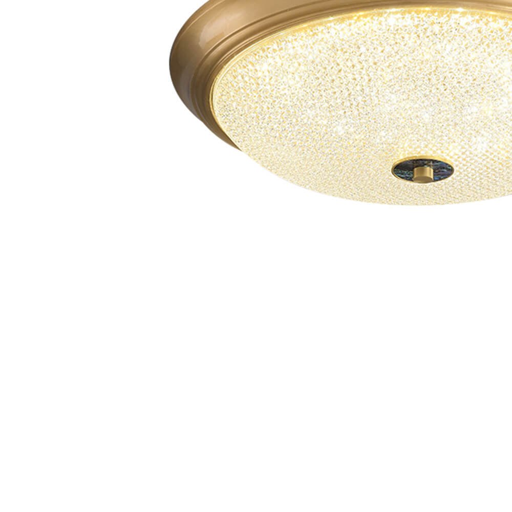 Modern Bowl - Shaped LED Acrylic Flush Mount Ceiling Light - LightfixturesUAE