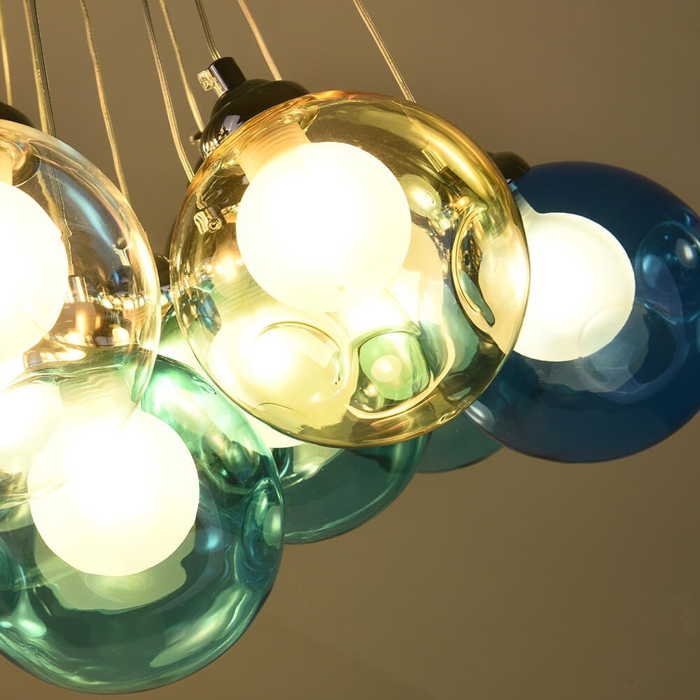 Modern Bubble Cluster Globes Pendant Lighting - LightfixturesUAE