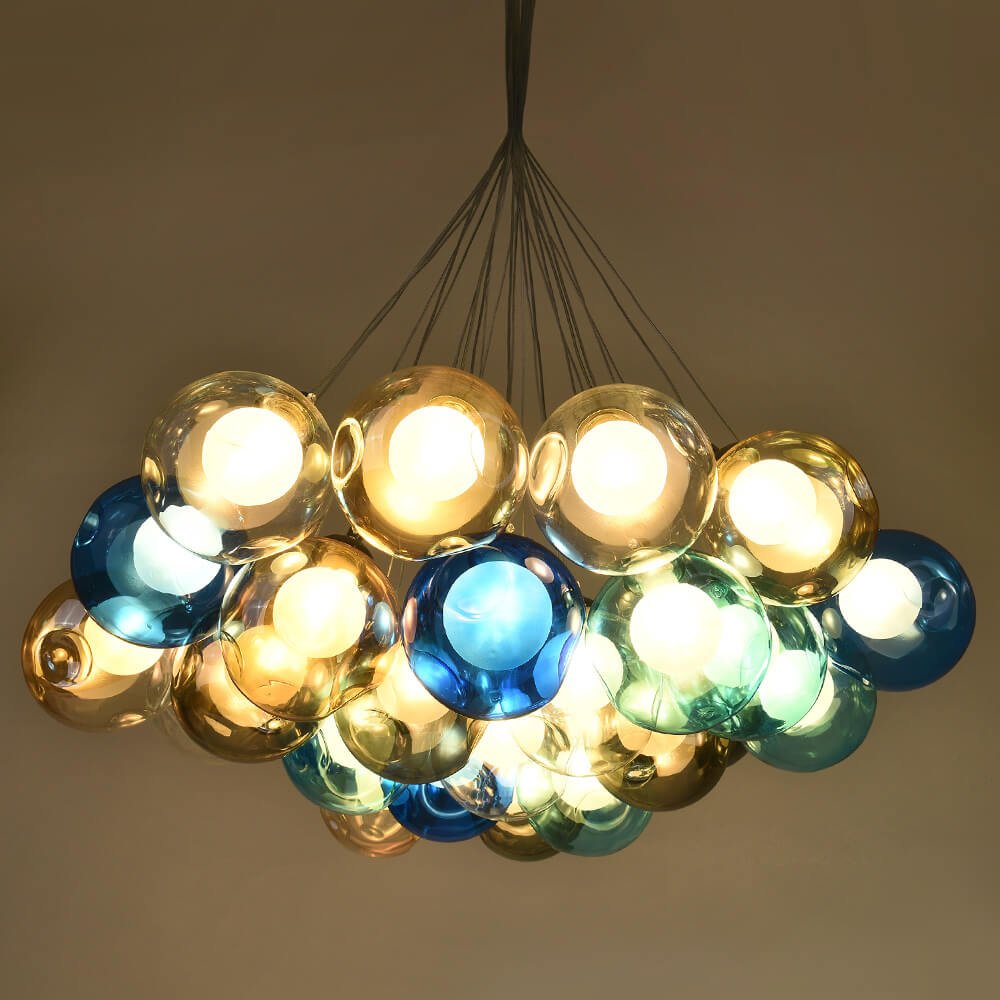 Modern Bubble Cluster Globes Pendant Lighting - LightfixturesUAE