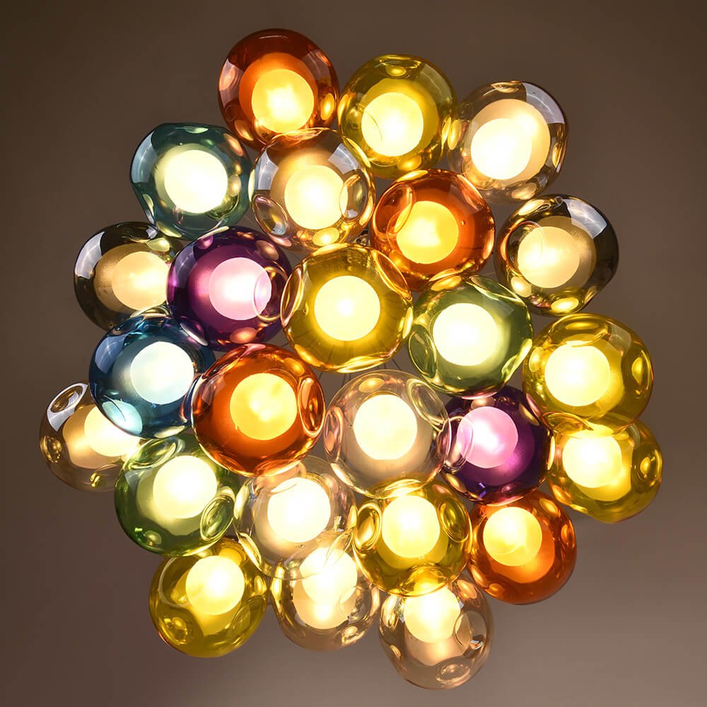 Modern Bubble Cluster Globes Pendant Lighting - LightfixturesUAE