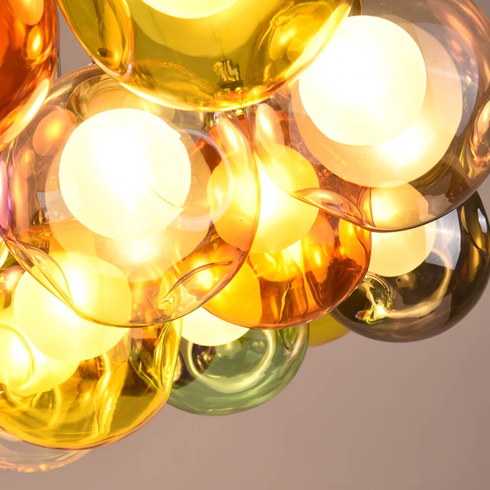 Modern Bubble Cluster Globes Pendant Lighting - LightfixturesUAE