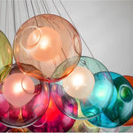 Modern Bubble Cluster Globes Pendant Lighting - LightfixturesUAE