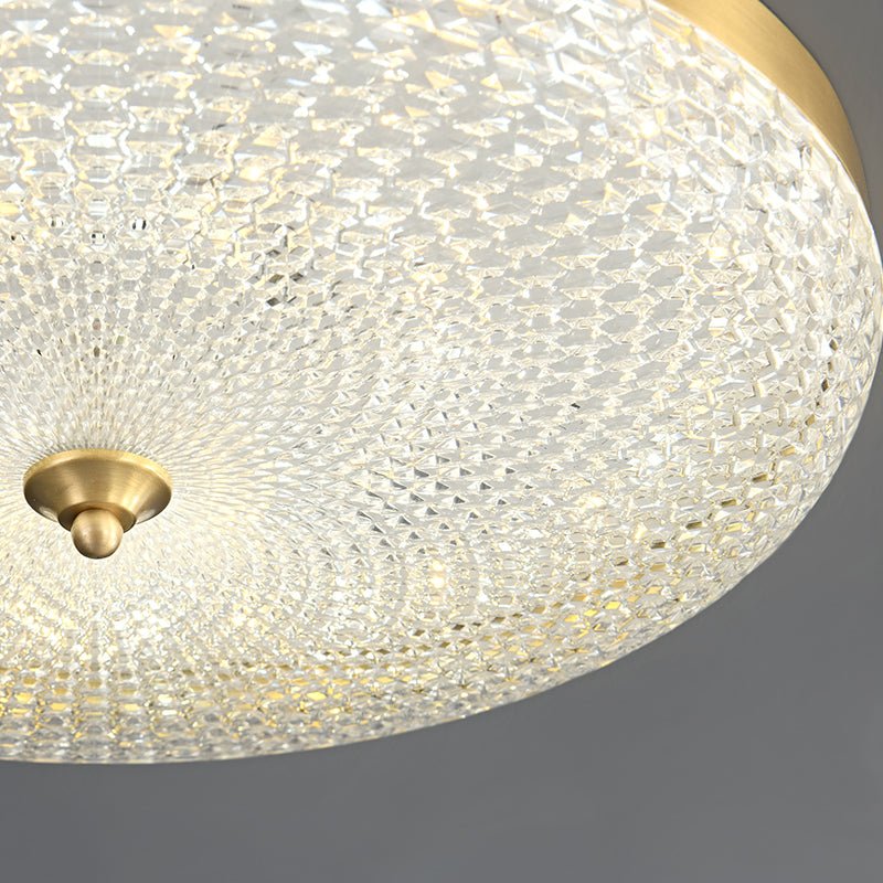 Modern Circle Round LED Flush Mount Ceiling Light - LightfixturesUAE