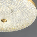 Modern Circle Round LED Flush Mount Ceiling Light - LightfixturesUAE