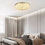 Modern Circle Round LED Flush Mount Ceiling Light - LightfixturesUAE