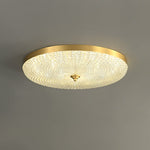 Modern Circle Round LED Flush Mount Ceiling Light - LightfixturesUAE