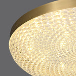 Modern Circle Round LED Flush Mount Ceiling Light - LightfixturesUAE