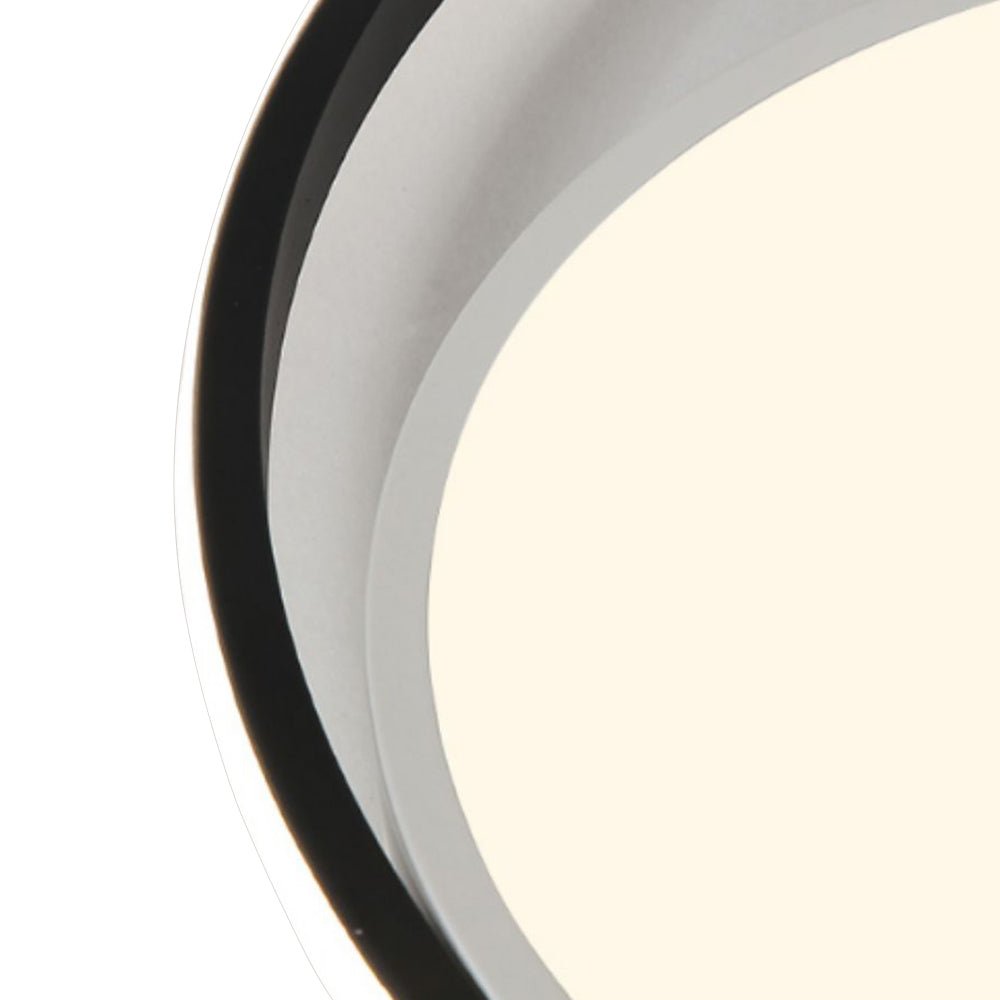 Modern Circular Rings LED Flush Mount Ceiling Light - LightfixturesUAE