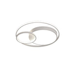 Modern Circular Rings LED Flush Mount Ceiling Light - LightfixturesUAE