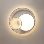Modern Circular Rings LED Flush Mount Ceiling Light - LightfixturesUAE