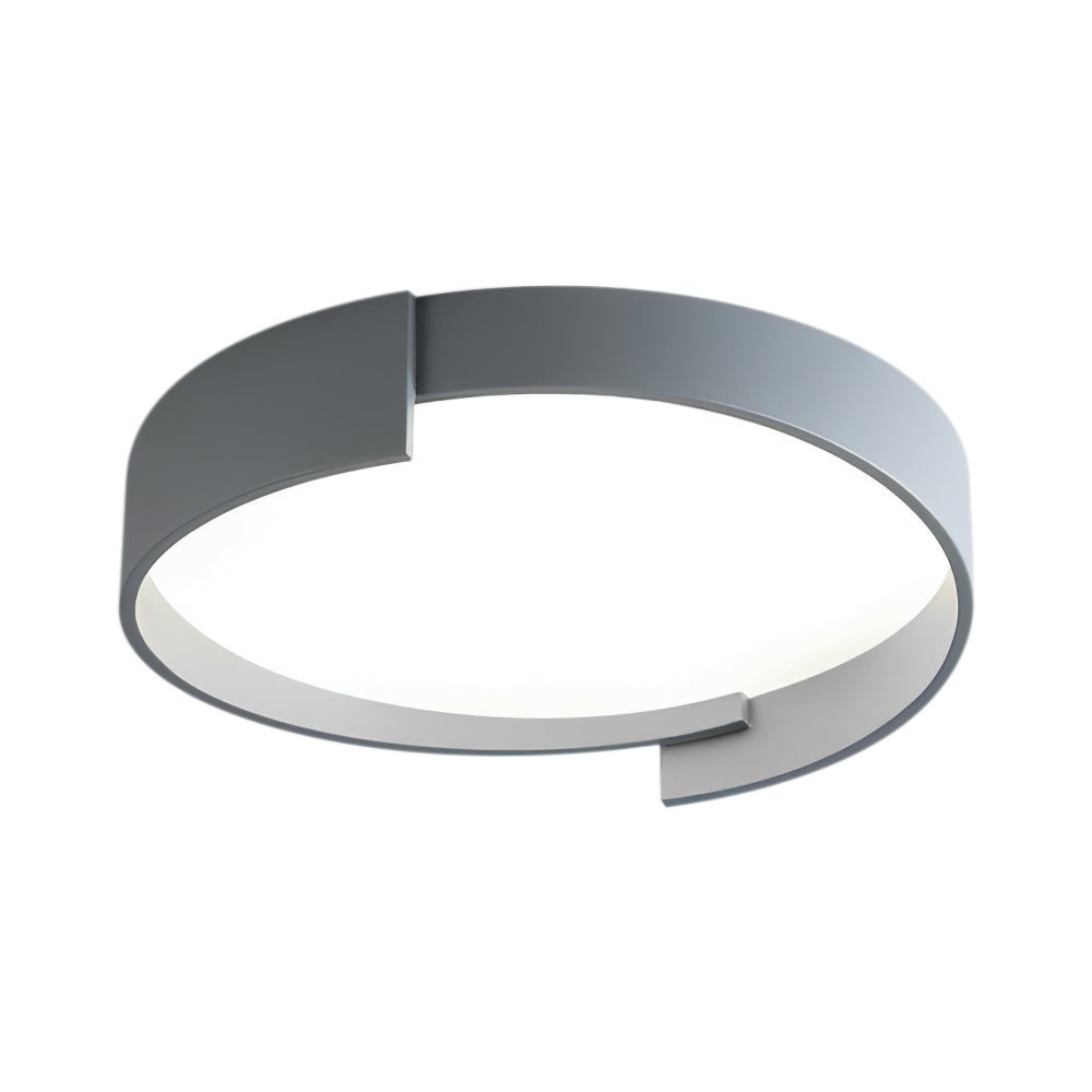 Modern Circular Round LED Flush Mount Ceiling Light - LightfixturesUAE