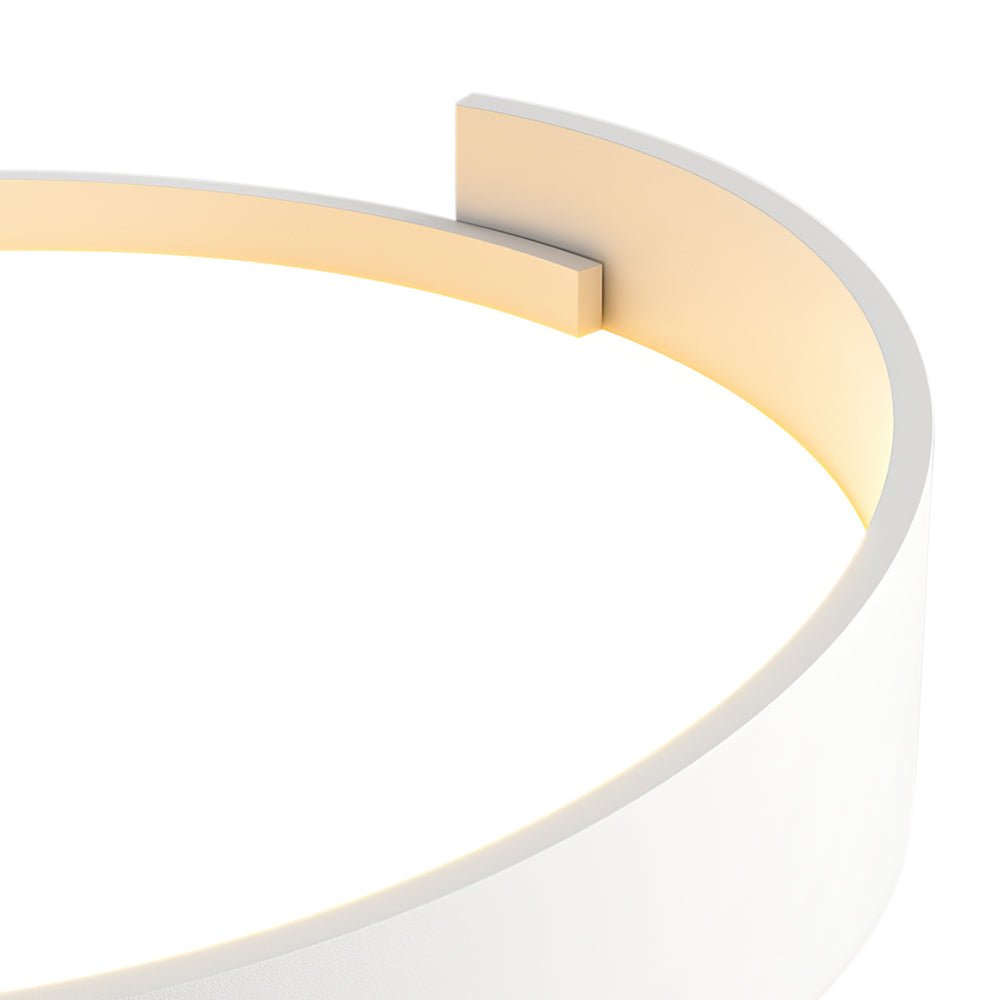 Modern Circular Round LED Flush Mount Ceiling Light - LightfixturesUAE