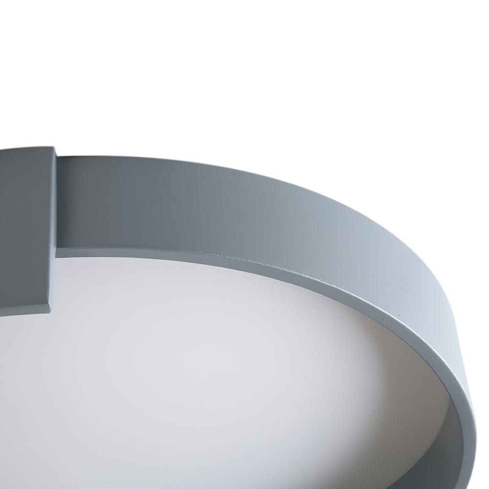 Modern Circular Round LED Flush Mount Ceiling Light - LightfixturesUAE