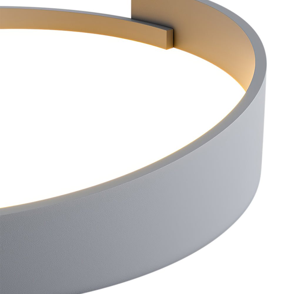 Modern Circular Round LED Flush Mount Ceiling Light - LightfixturesUAE