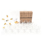 Modern Cluster Glass Bubble Semi Flush Mount Ceiling Light - LightfixturesUAE
