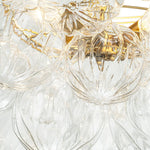 Modern Cluster Glass Bubble Sputnik Chandelier - LightfixturesUAE