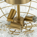 Modern Cluster Glass Bubble Sputnik Chandelier - LightfixturesUAE