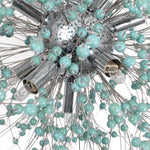 Modern Coastal Aqua Sea Firework 9 - Light Pendant Light - LightfixturesUAE