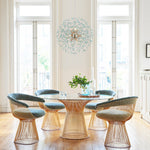 Modern Coastal Aqua Sea Firework 9 - Light Pendant Light - LightfixturesUAE