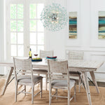 Modern Coastal Aqua Sea Firework 9 - Light Pendant Light - LightfixturesUAE