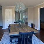 Modern Coastal Aqua Sea Firework 9 - Light Pendant Light - LightfixturesUAE