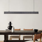 Modern Concrete LED Linear Pendant Light - LightfixturesUAE