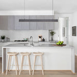 Modern Concrete LED Linear Pendant Light - LightfixturesUAE