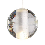 Modern Crystal Ball Staircase Pendant Light - LightfixturesUAE