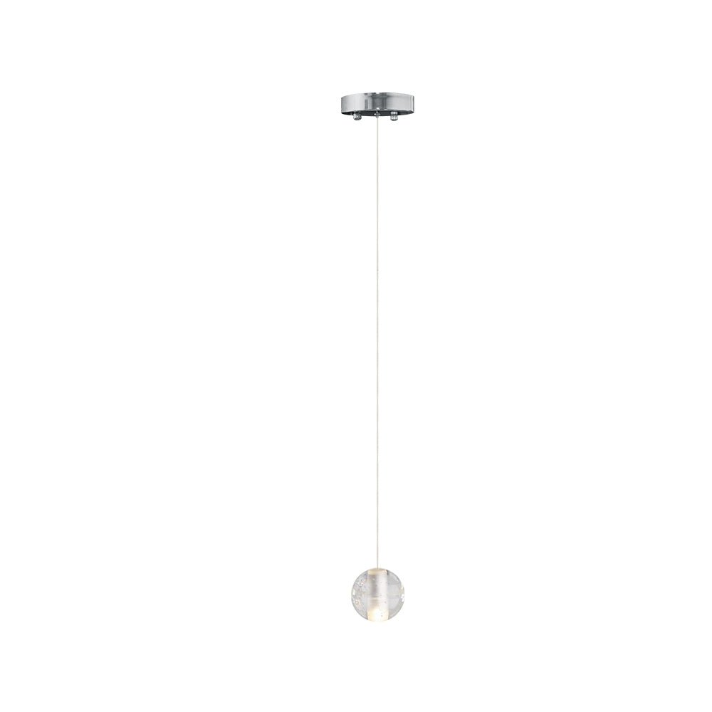 Modern Crystal Ball Staircase Pendant Light - LightfixturesUAE