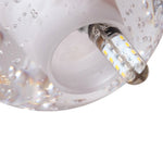 Modern Crystal Ball Staircase Pendant Light - LightfixturesUAE