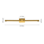 Modern Dimmable Armed LED Bathroom Vanity Light - LightfixturesUAE